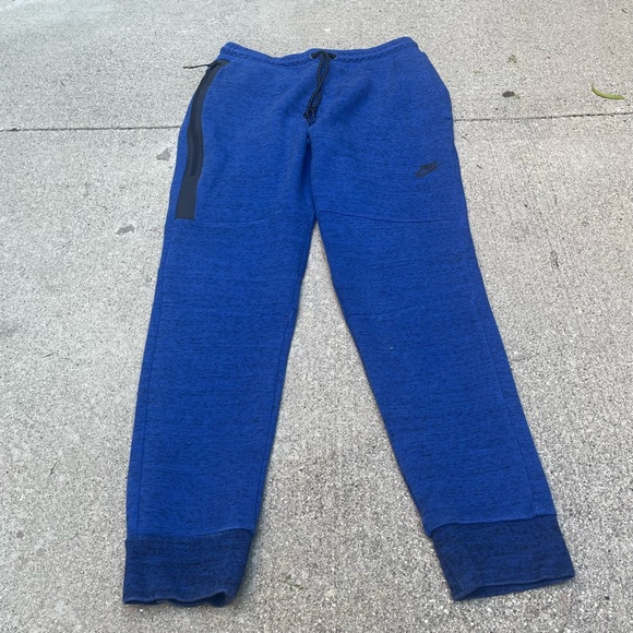 Nike Tech fleece blue sweatpants - Picture 1 of 6